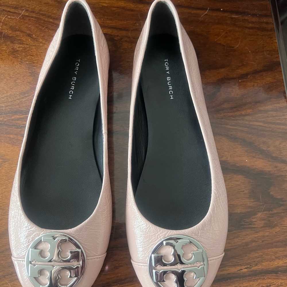 Tory Burch Pink Ballet Flats